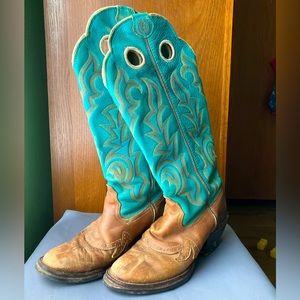 *price reduced, again*  Tony Lama buckaroo boots, sz 6.5